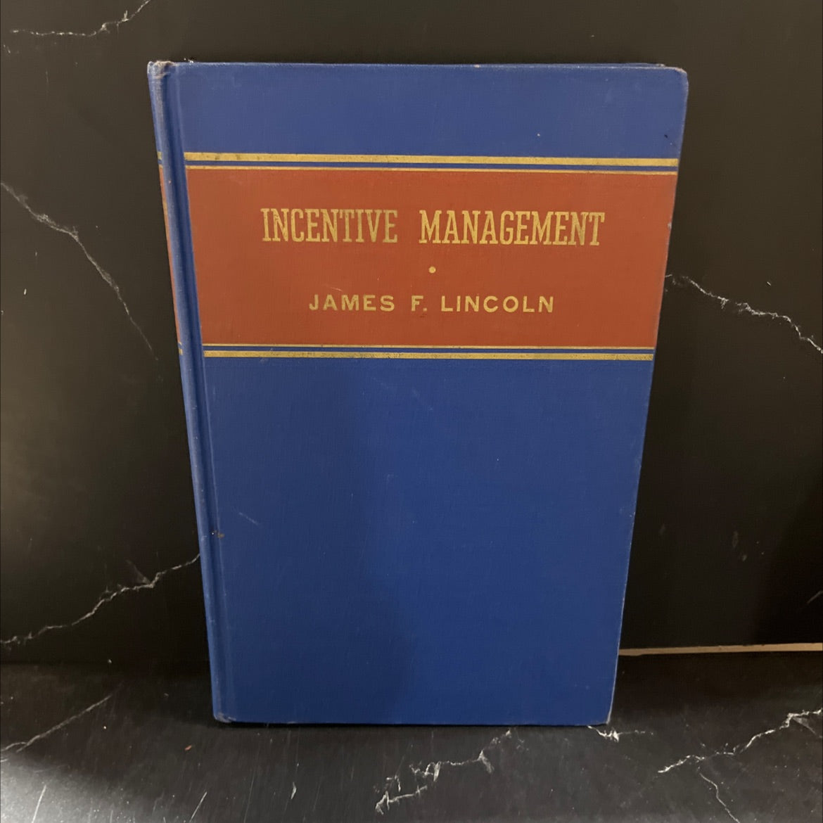 incentive management book, by james f. lincoln, 1951 Hardcover image 1