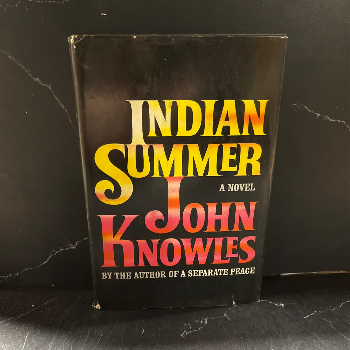 indian summer book, by john knowles, 1966 Hardcover image 1