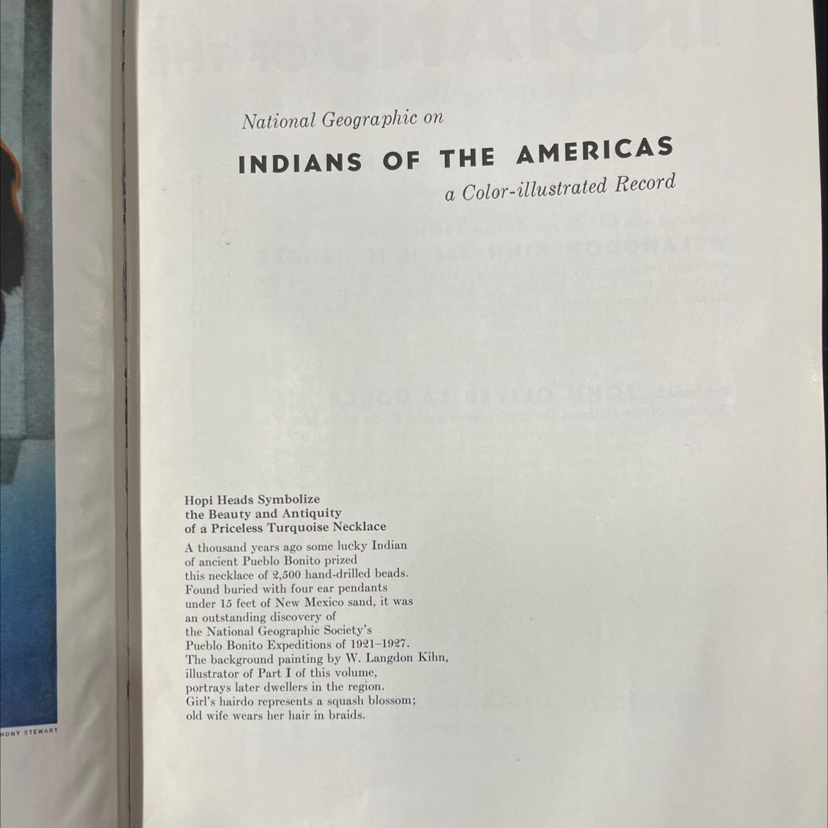 indians of the americas book, by hony stewart, 1955 Hardcover image 2