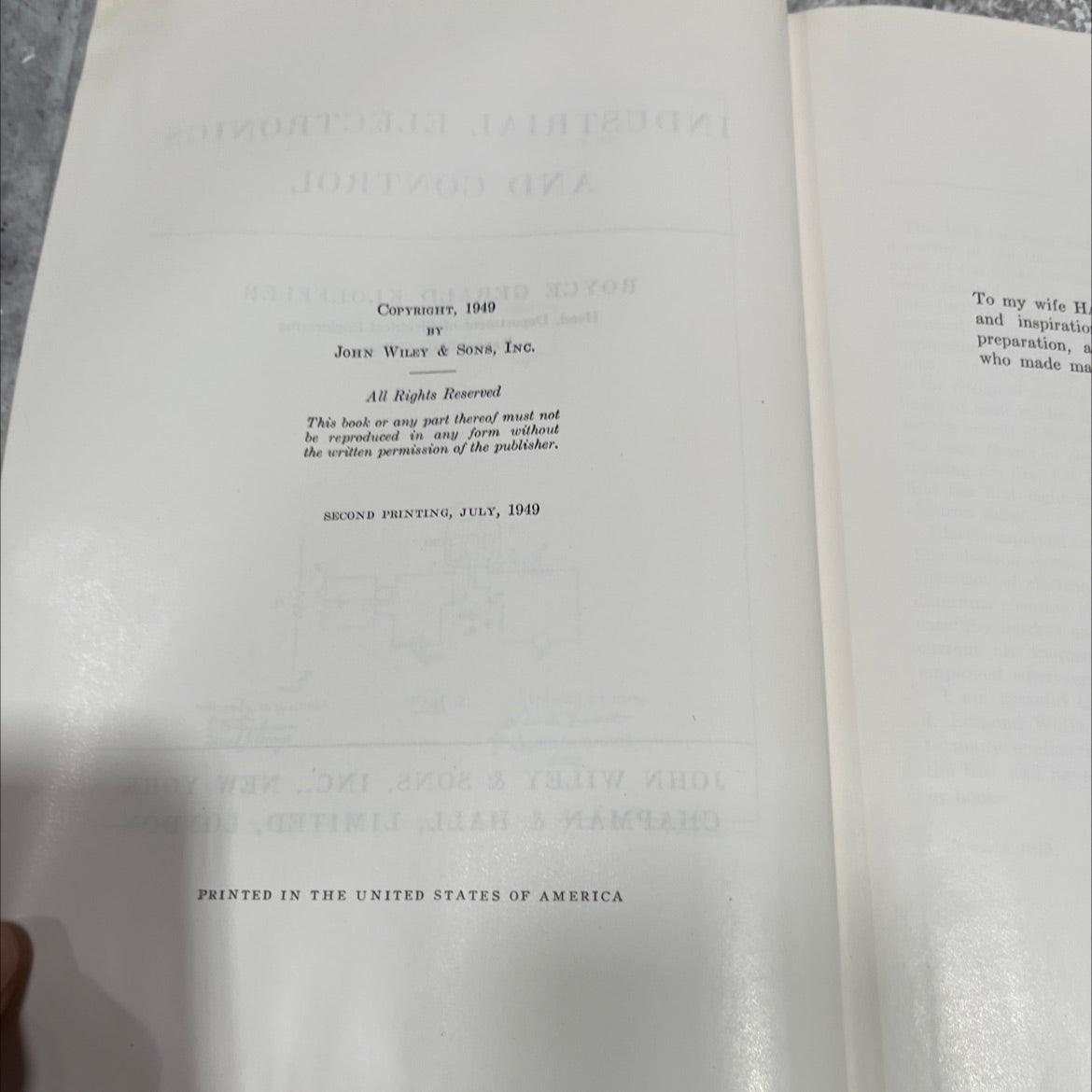 industrial electronics and control book, by royce gerald kloeffler, 2008 Hardcover image 3