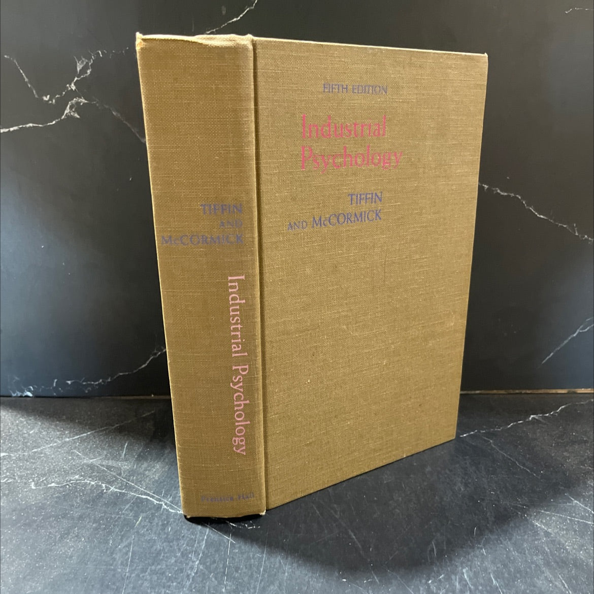 industrial psychology book, by joseph tiffin, ernest j. mccormick, 1965 Hardcover image 1