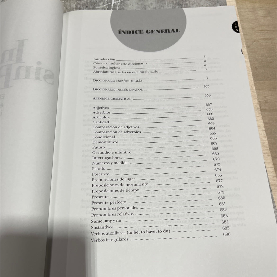 inglés sin barreras. el gran diccionario bilingüe español-inglés inglés-español book, by unknown, 2000 Hardcover image 4