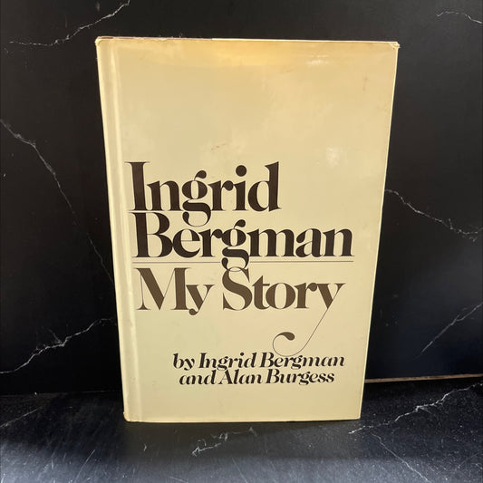 ingrid bergman my story book, by ingrid bergman and alan burgess, 1980 Hardcover image 1
