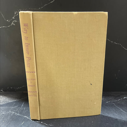 inner peace book, by most reverend fulton j. sheen, ph.d., d.d., 1955 Hardcover image 1