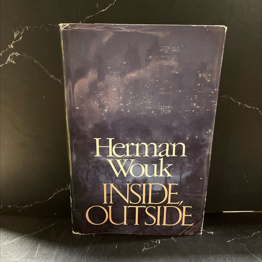 inside, outside book, by herman wouk, 1985 Hardcover image 1