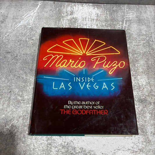 inside las vegas book, by mario puzo, 1977 Hardcover image 1