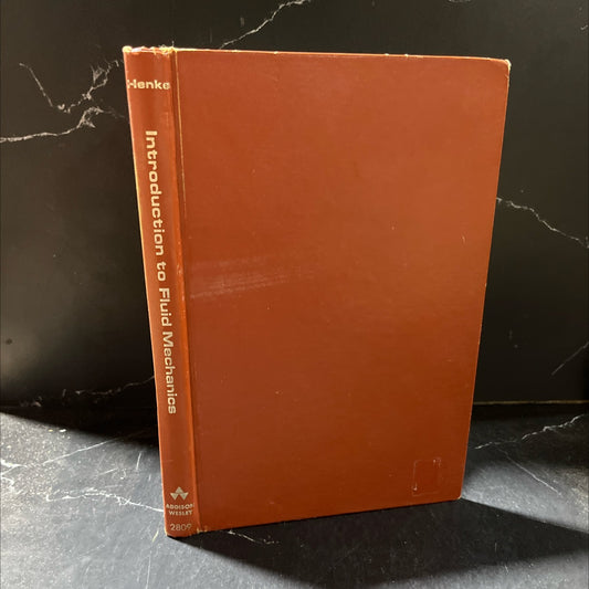 introduction to fluid mechanics book, by russell w. henke, 1972 Hardcover image 1