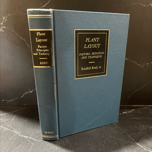 introduction to industrial management book, by rudell reed, jr., 1970 Hardcover image 1