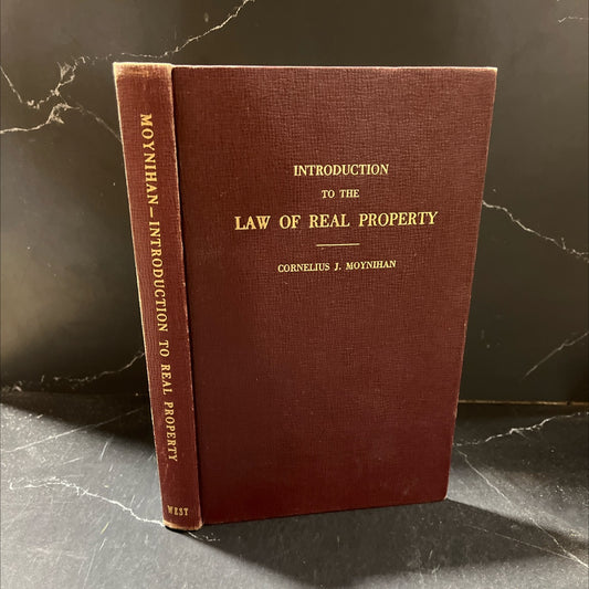 introduction to the law of real property an historical background of the common law of real property and its modern image 1