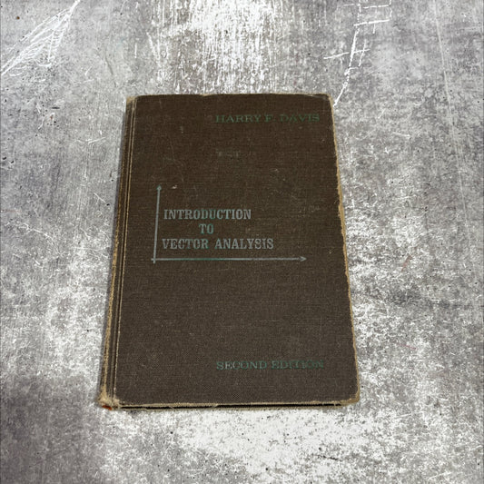 introduction to vector analysis book, by harry f. davis, 1968 Hardcover image 1