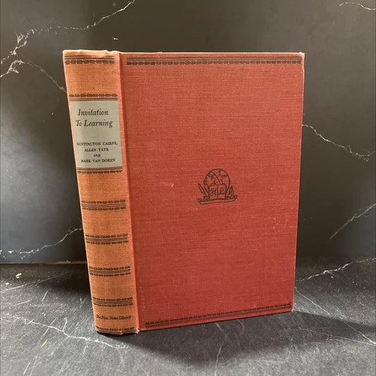 invitation to learning book, by huntington cairns, allen tate, mark van doren, 1941 Hardcover image 1