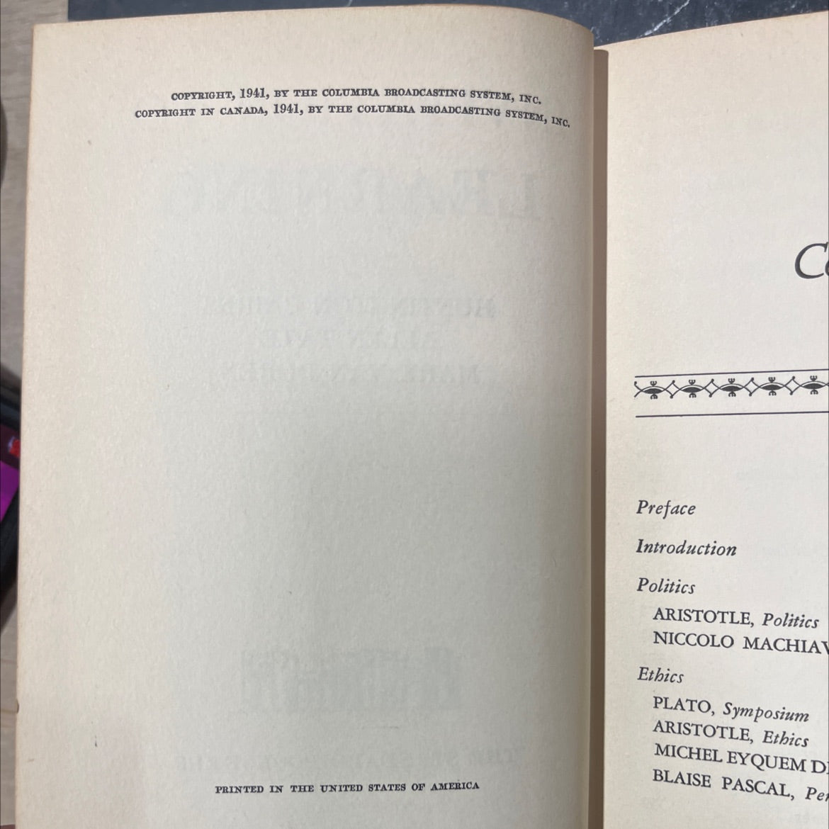 invitation to learning book, by huntington cairns, allen tate, mark van doren, 1941 Hardcover image 3