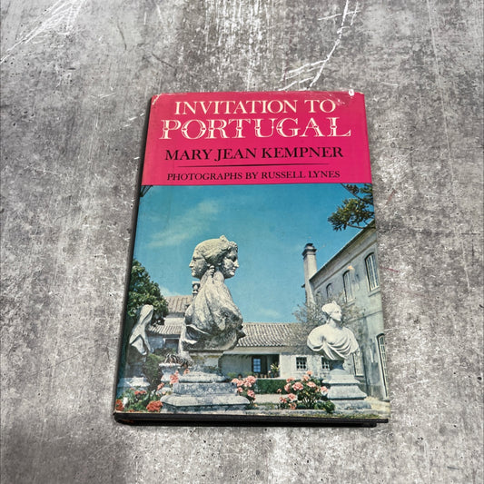 invitation to portugal book, by Mary Jean Kempner, 1969 Hardcover image 1