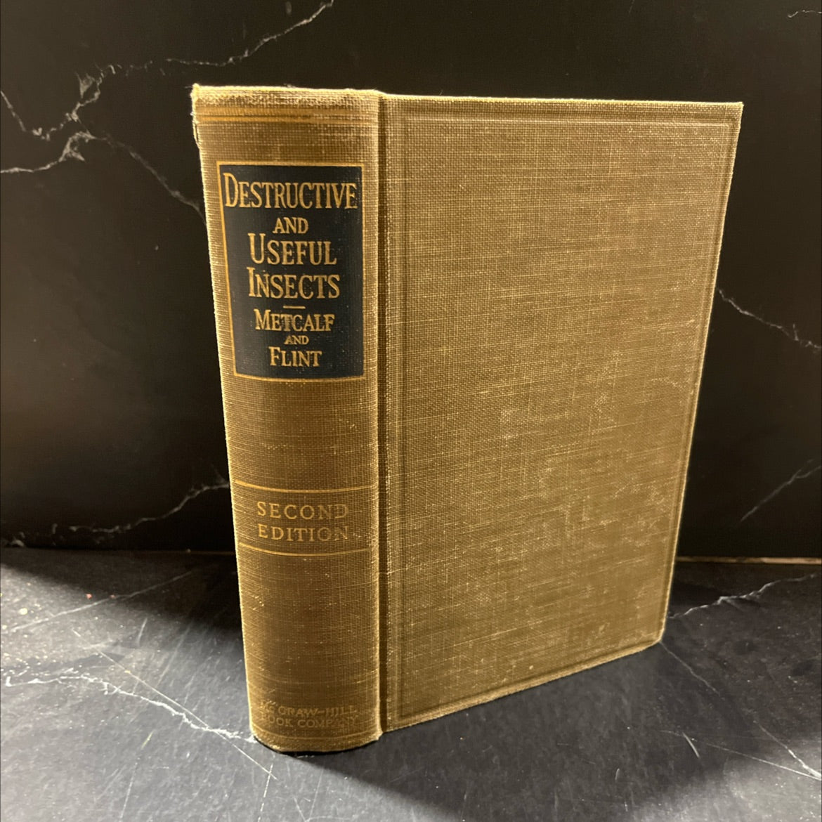 ions in the agricultural plants and insects their habits and control book, by c. l. metcalf, w. p. flint, 1939 Hardcover image 1