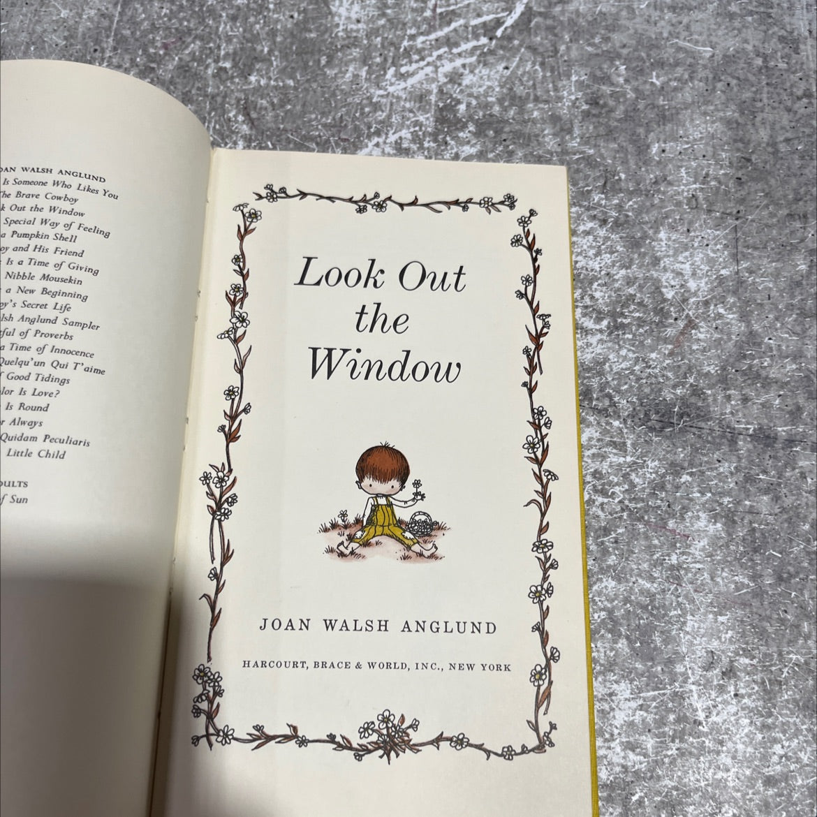 is someone who likes you book, by joan walsh anglund, 1959 Hardcover image 2