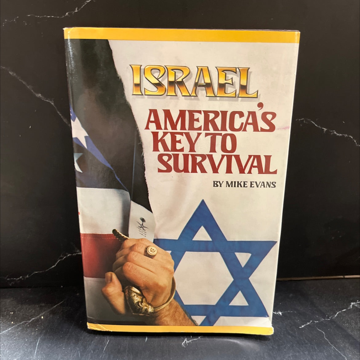 israel-america's key to survival book, by Mike Evans, 1981 Hardcover image 1