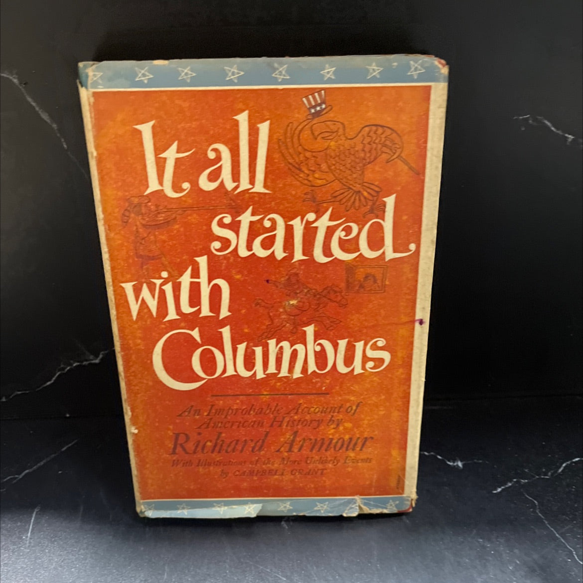 it all started with columbus book, by richard armour, 1953 Hardcover image 1