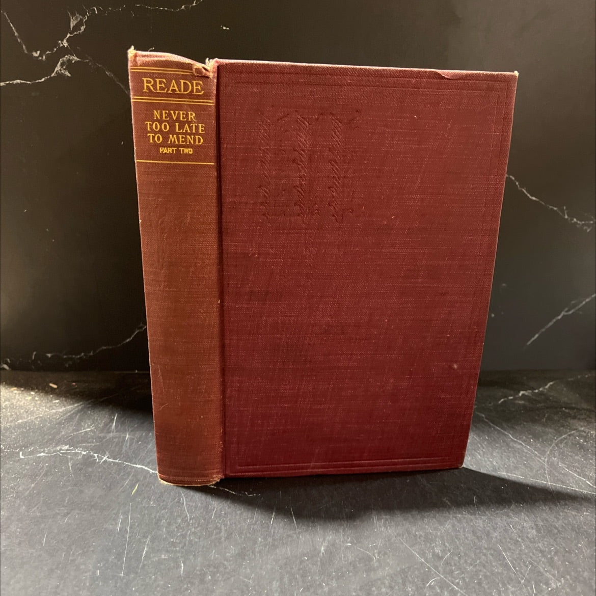 it is never too late to mend book, by Charles Reade, 1970 Hardcover image 1