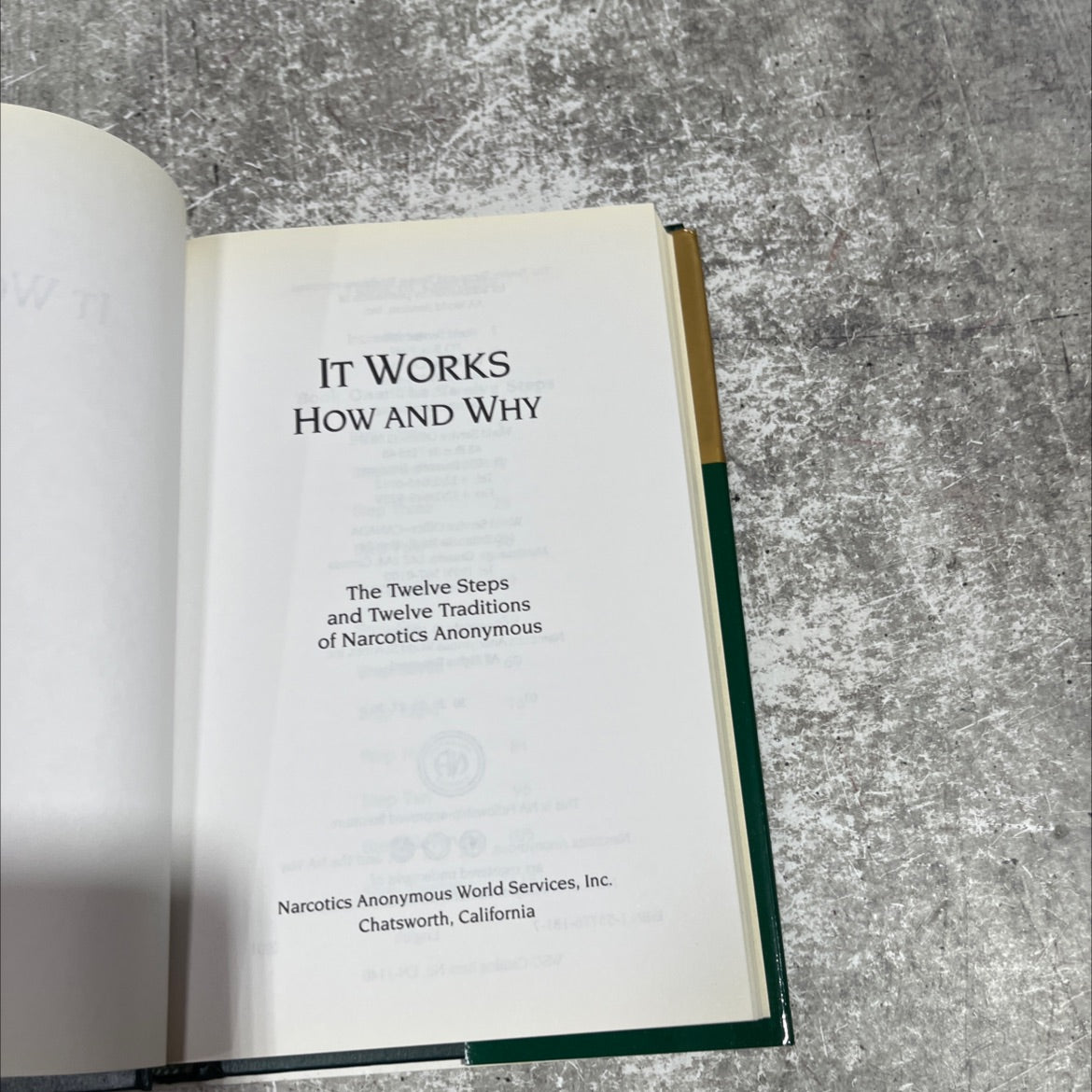 it works how and why the twelve steps and twelve traditions of narcotics anonymous book, by narcotics anonymous world image 2
