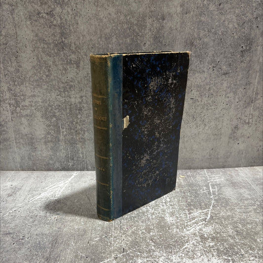 ivanhoe book, by walter scott, 1869 Leather image 1