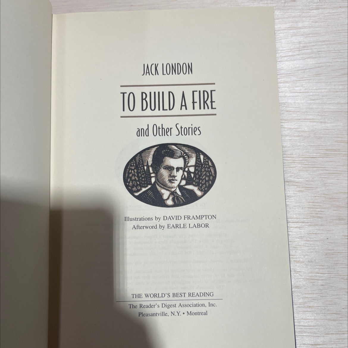 jack london to build a fire and other stories book, by jack london, 1994 Hardcover image 2