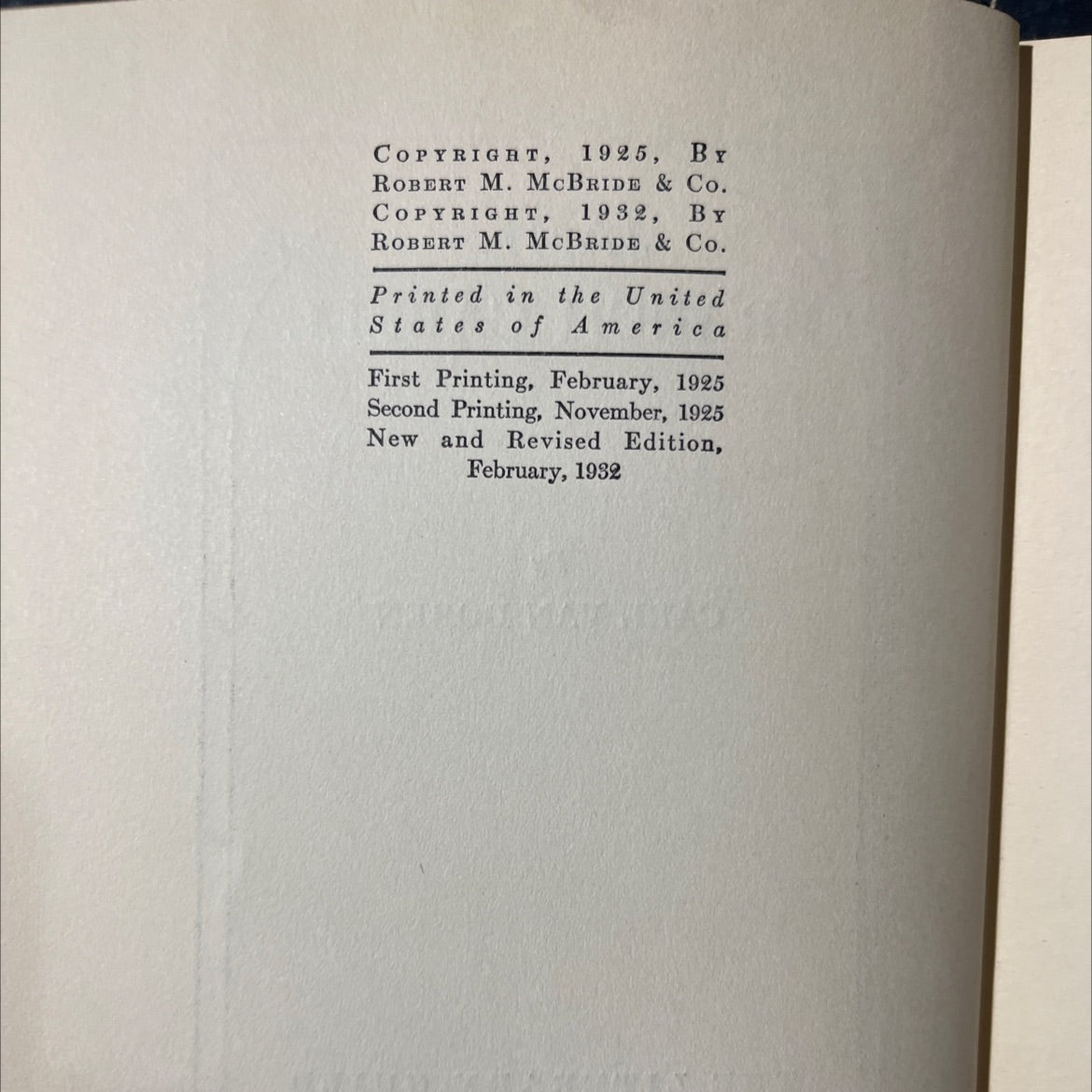 james branch cabell book, by carl van doren, 1932 Hardcover image 3