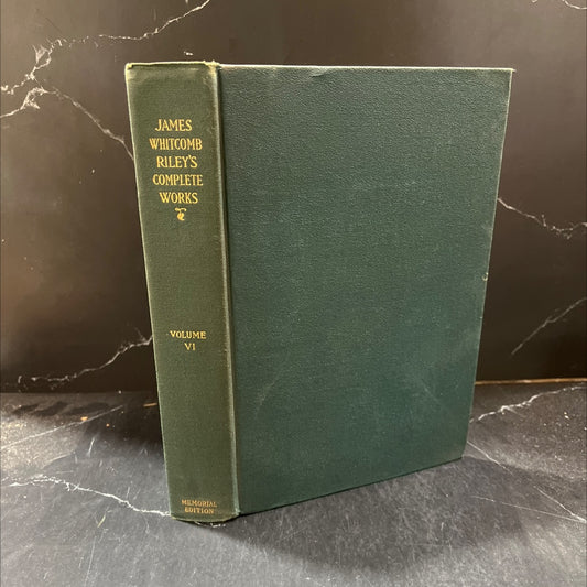 james whitcomb riley's complete works book, by James Whitcomb Riley, 1916 Hardcover image 1