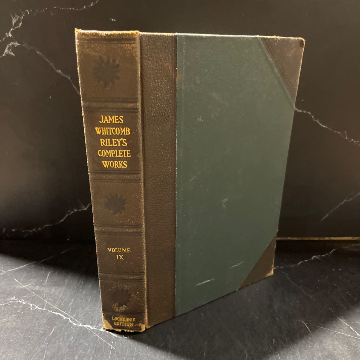 james whitcomb riley's complete works book, by James Whitcomb Riley, 1917 Hardcover image 1
