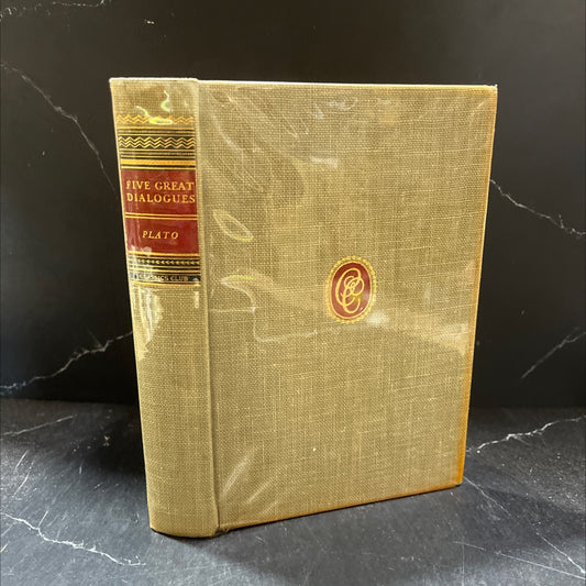 jar origi or victory university plato apology • crito phaedo . republic symposium book, by plato, 1942 Hardcover image 1