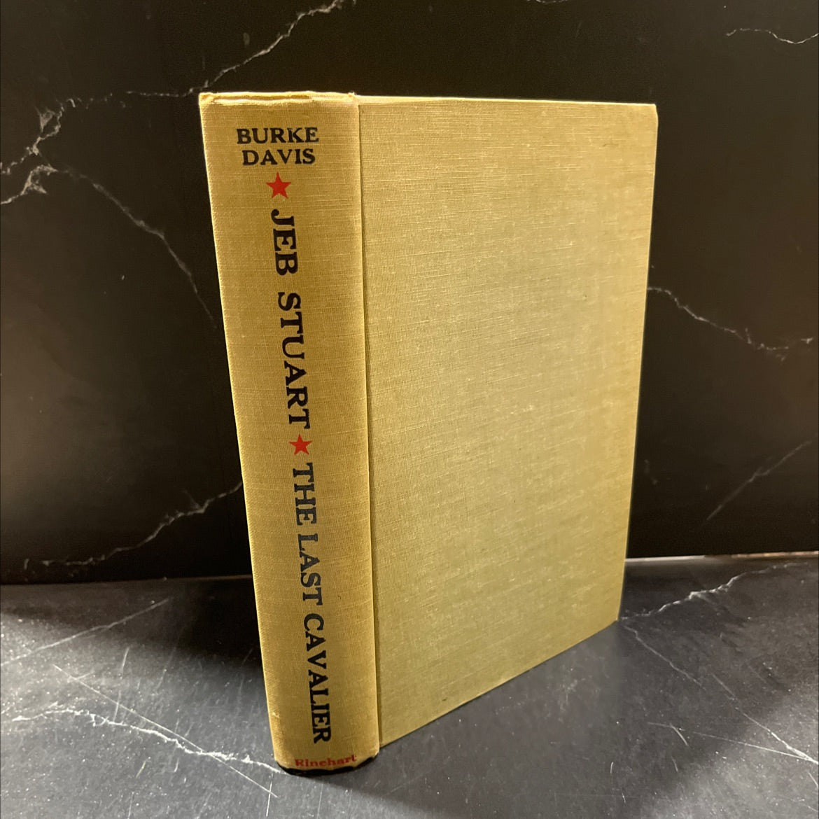 jeb stuart the last cavalier book, by burke davis, 1958 Hardcover image 1