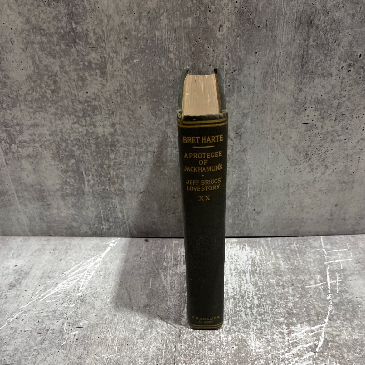 jeff briggs's love story book, by bret harte, 1894 Hardcover image 4