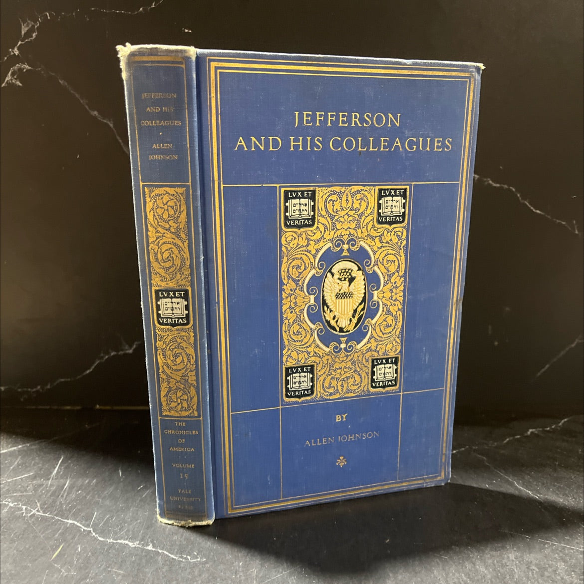 jefferson and his colleagues a chronicle of the virginia dynasty book, by allen johnson, 1921 Hardcover image 1