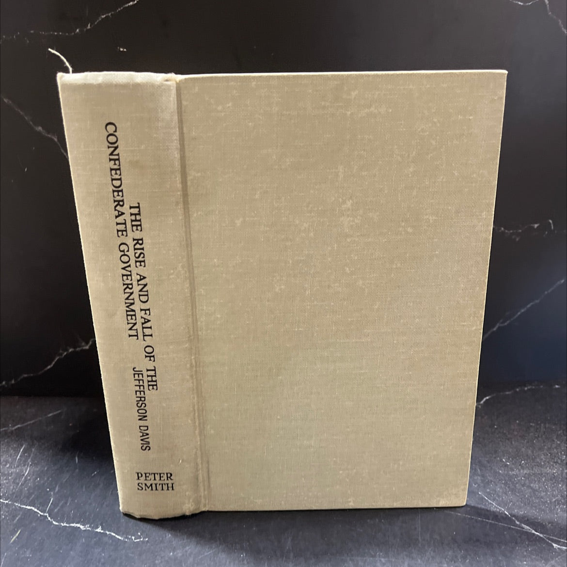 jefferson davis the rise and confederate fall of the government book, by unknown, 1971 Hardcover image 1