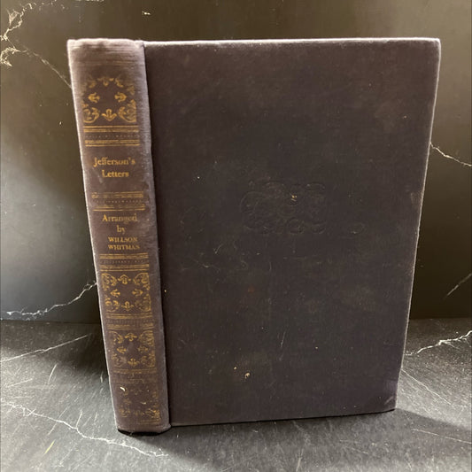 jefferson's letters book, by willson whitman, 1970 Hardcover image 1