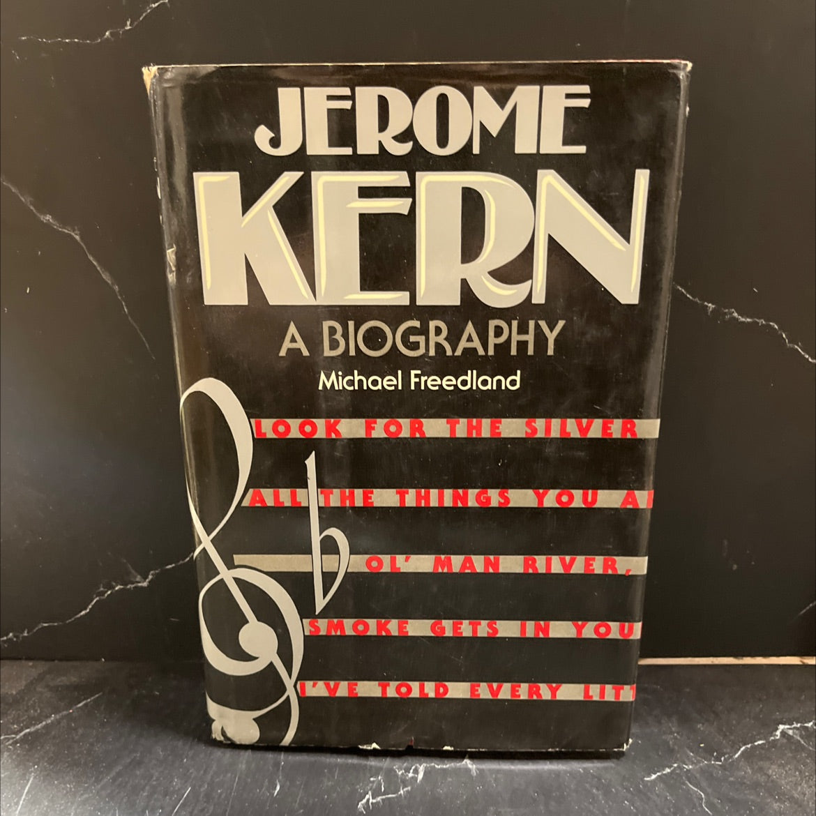 jerome kern book, by michael freedland, 1981 Hardcover image 1