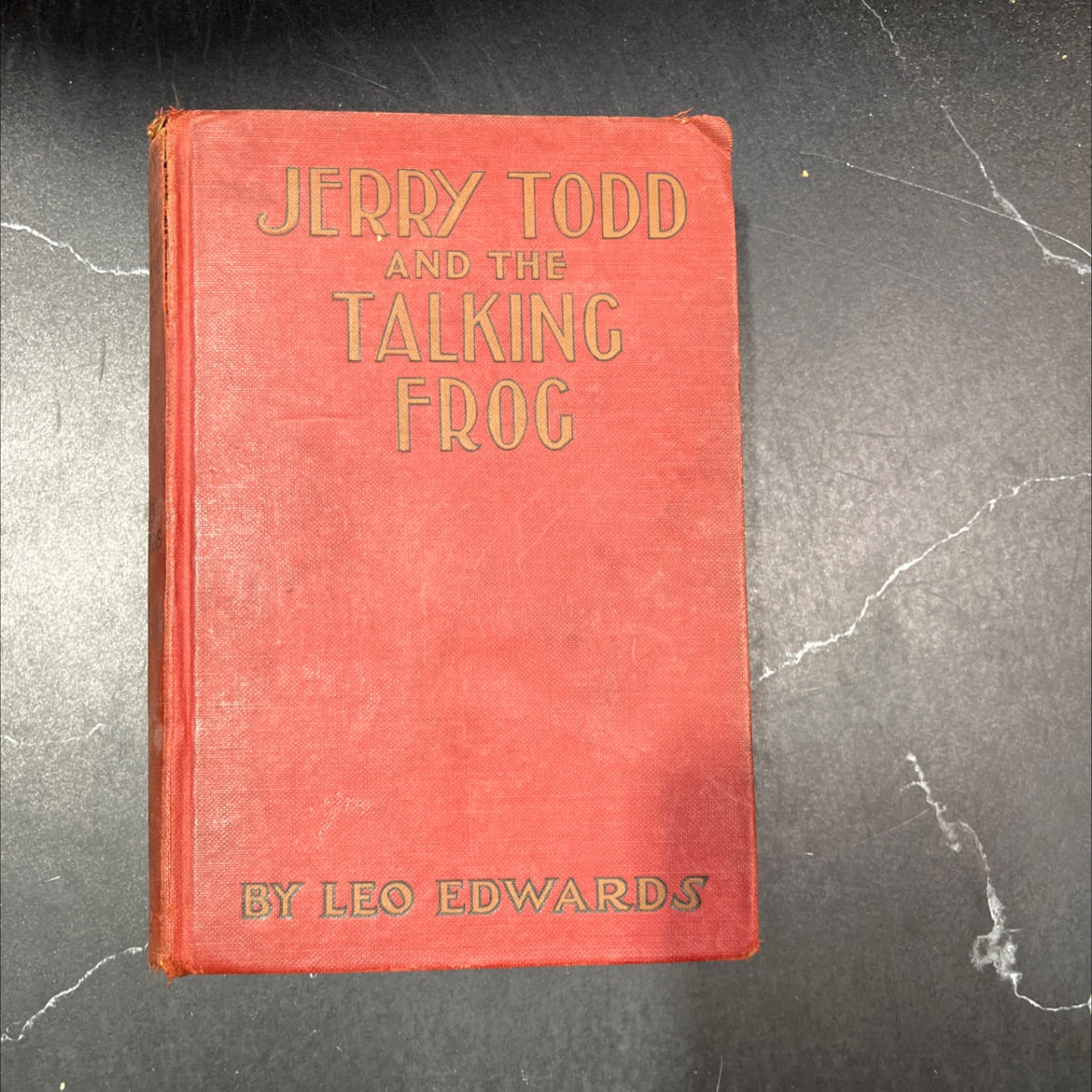 jerry todd and the talking frog book, by leo edwards, 1925 Hardcover image 1