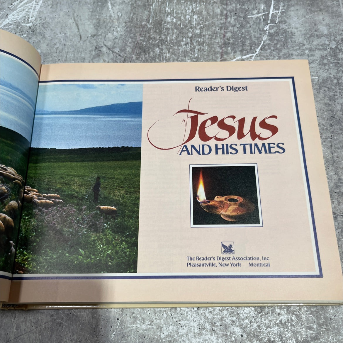 jesus and his times book, by Kaari Ward (editor), 1987 Hardcover image 2