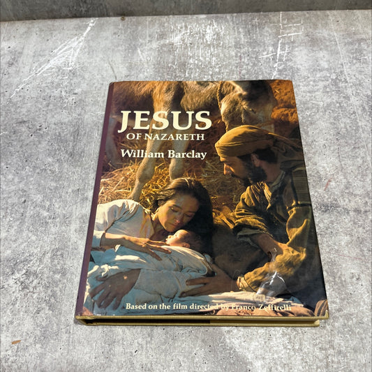 jesus of nazareth book, by william barclay, 1977 Hardcover image 1