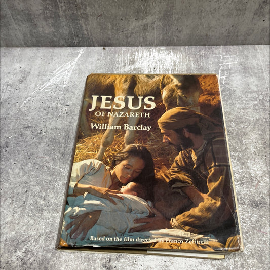 jesus of nazareth book, by william barclay, 1977 Hardcover image 1