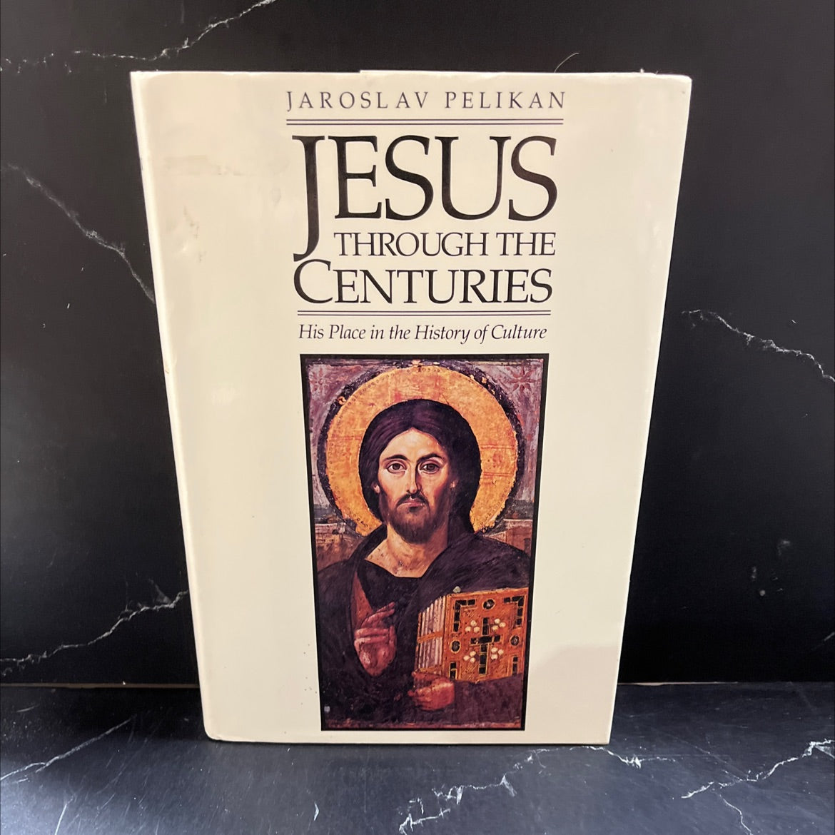 jesus through the centuries book, by jaroslav pelikan, 1985 Hardcover image 1