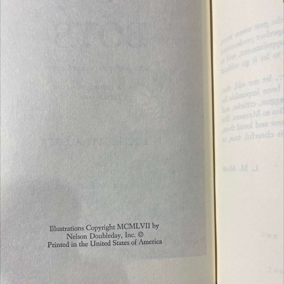 jo's boys and how they turned out a sequel to \"little men\" book, by louisa may alcott, 1957 Hardcover image 3