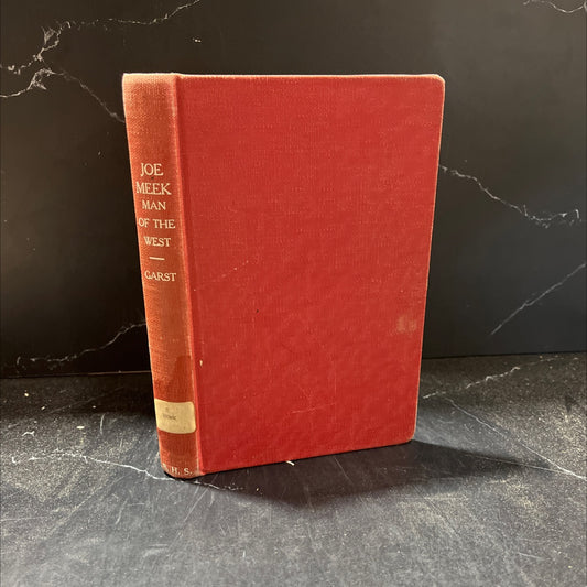 joe meek man of the west dais book, by shannon garst, 1954 Hardcover image 1
