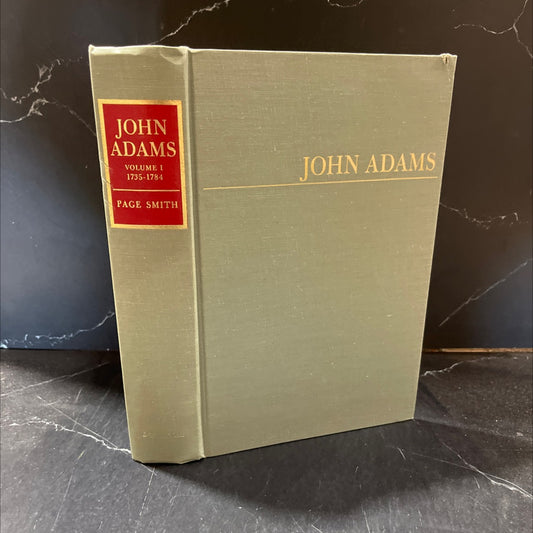 john adams book, by page smith, 1962 Hardcover image 1
