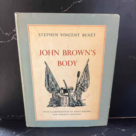 john brown's body book, by stephen vincent benét, 1954 Hardcover image 1