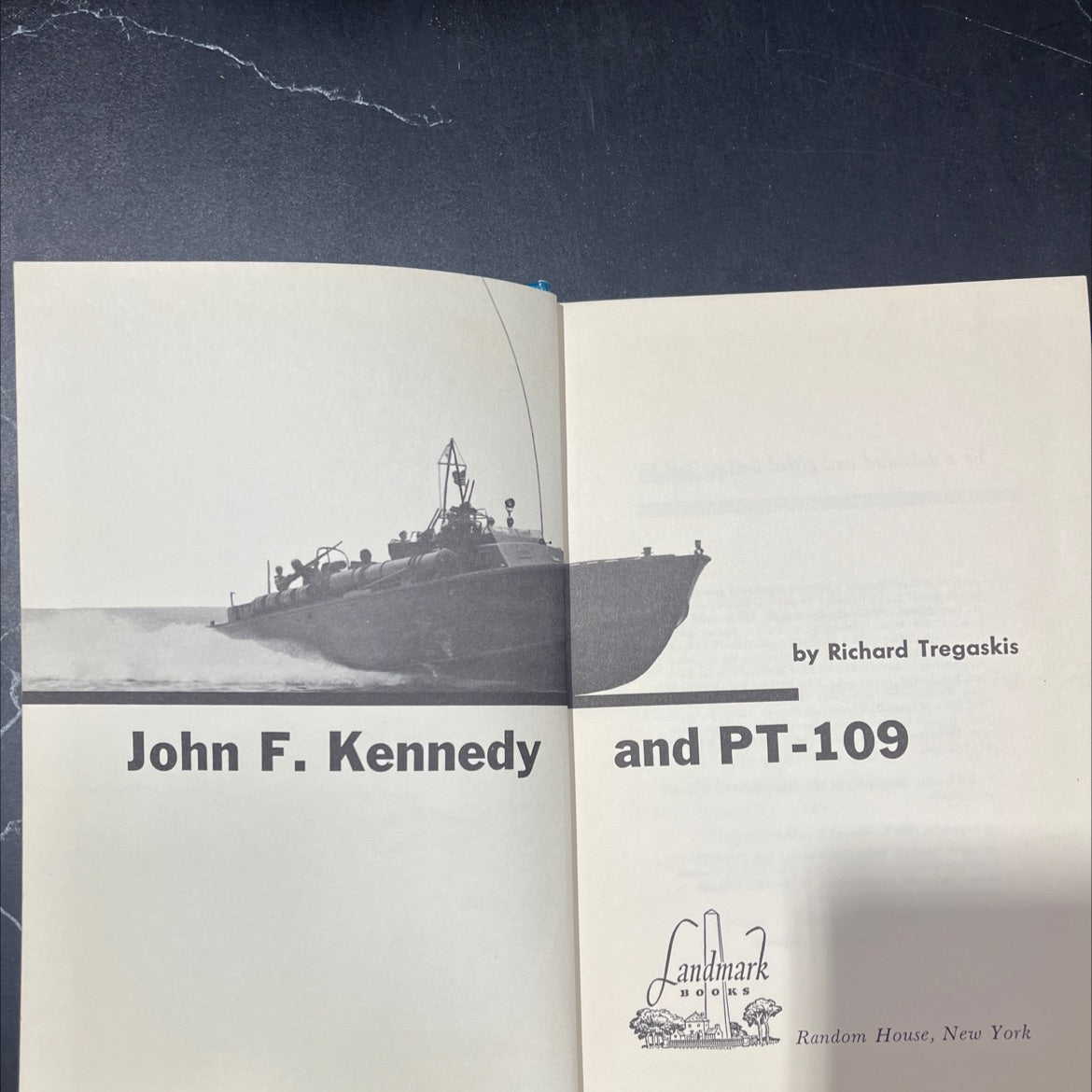 john f. kennedy and pt-109 book, by Richard Tregaskis, 1962 Hardcover image 2