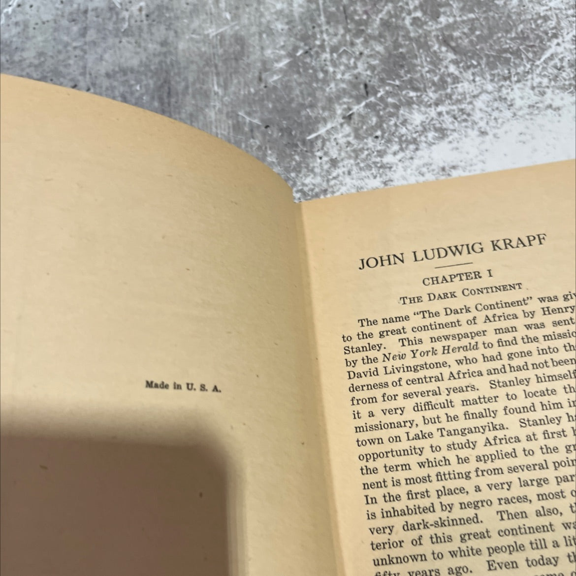 john ludwig krapf the explorer-missionary of northeastern africa book, by paul e. kretzmann, unknown Hardcover image 3