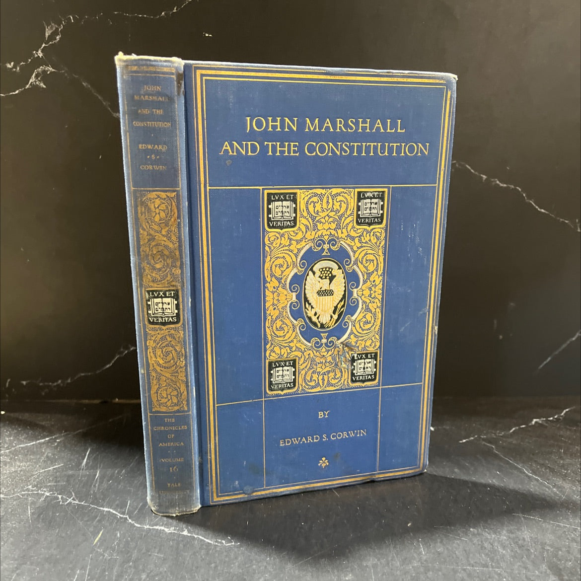 john marshall and the constitution a chronicle of the supreme court book, by edward s. corwin, 1919 Hardcover image 1