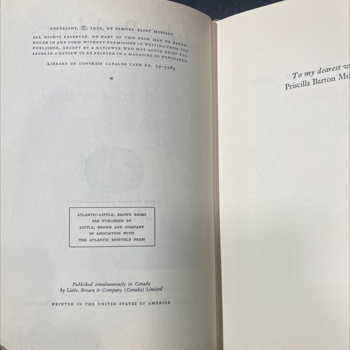 john paul jones a sailor's biography book, by samuel eliot morison, 1959 Hardcover image 3