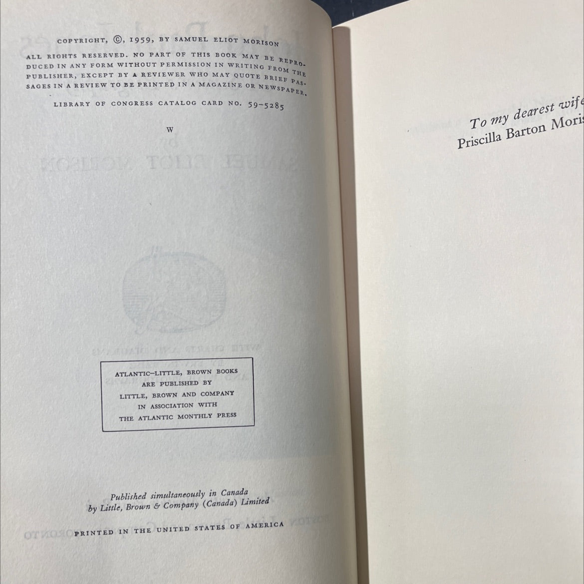 john paul jones a sailor's biography book, by samuel eliot morison, 1959 Hardcover image 3