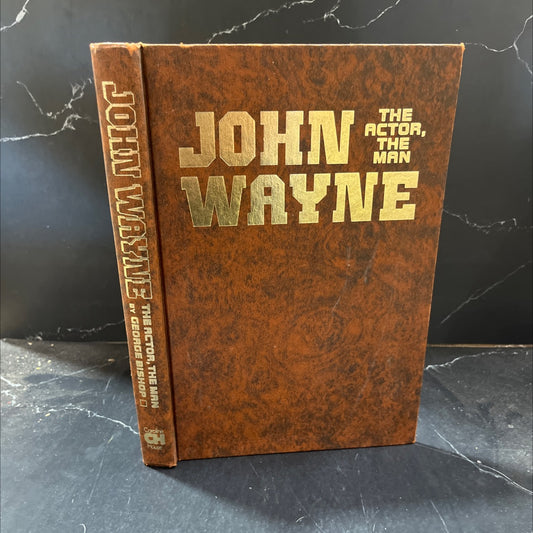 john wayne the actor/the man book, by george bishop, 1979 Hardcover image 1